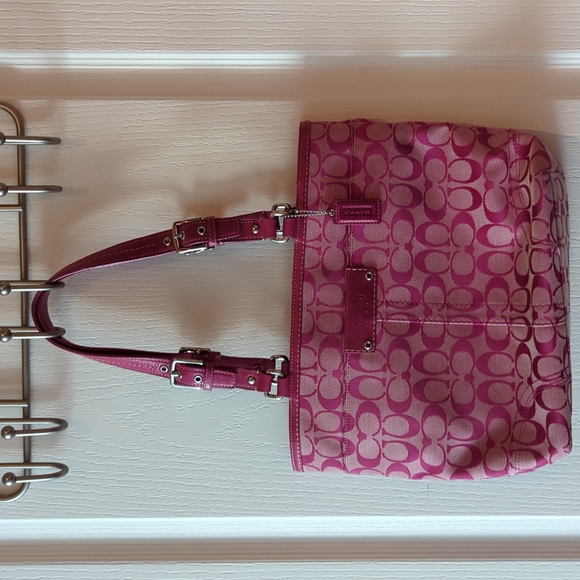 Pink Coach Purse - Picture 3 of 4